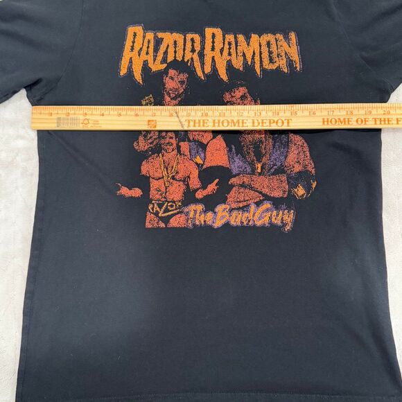 WCW Razor Ramon The Bad Guy Shirt Size M - Picture 4 of 5